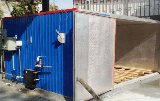 柴電兩用木材烘干箱