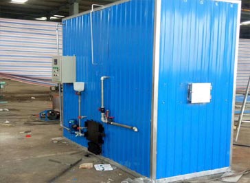 端風柴煤兩用熱風爐